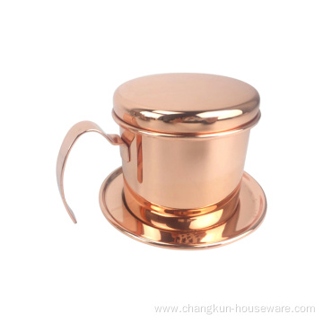 Food Grade 304 Stainless Steel Vietnam Coffee Pot